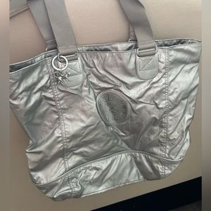 Kipling Silver Tote Bag